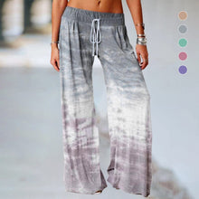 Load image into Gallery viewer, Loose Ombre Print Yoga Wide-Leg Jogger Pants