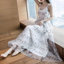 Load image into Gallery viewer, Elegant V-Neck Slip Dress