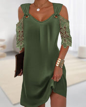 Load image into Gallery viewer, Elegant printed patterned dress