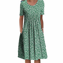 Load image into Gallery viewer, Elegant Round Neck Dress
