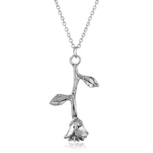 Load image into Gallery viewer, Rose Pendant Necklace
