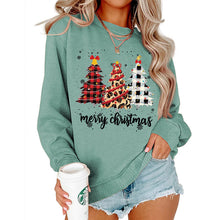 Load image into Gallery viewer, Women Xmas Top Crew Neck Sweatshirts