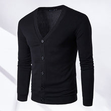 Load image into Gallery viewer, V-Neck Button-Up Cardigan Sweater