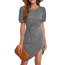 Load image into Gallery viewer, Comfortable Round Neck Dress