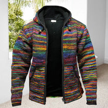 Load image into Gallery viewer, Warm Hooded Sweater Jacket