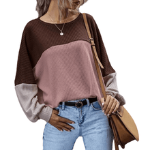 Load image into Gallery viewer, Contrast Waffle Top