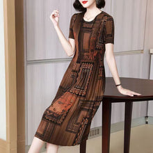 Load image into Gallery viewer, Fashionable Pleated Dress