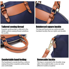 Load image into Gallery viewer, Casual waterproof handbag, a big with a little one