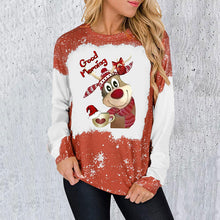 Load image into Gallery viewer, Christmas Crew Neck Print Sweatshirt