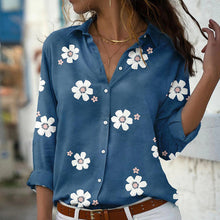 Load image into Gallery viewer, Floral Lapel Shirt