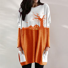 Load image into Gallery viewer, Halloween Pumpkin Dress