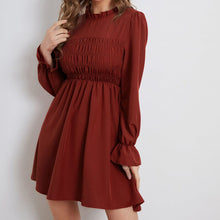 Load image into Gallery viewer, Burgundy Waist Dress