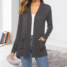 Load image into Gallery viewer, Women's Casual Lightweight Open Front Long Sleeve Cardigans
