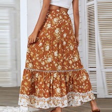 Load image into Gallery viewer, Women's Boho Swing Midi Skirts