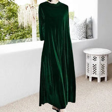 Load image into Gallery viewer, Gold Velvet Dress