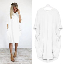 Load image into Gallery viewer, Loose Swing Panel Long Dress