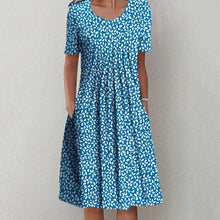 Load image into Gallery viewer, Elegant Round Neck Dress