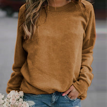 Load image into Gallery viewer, Women Crewneck Long Sleeve Sweatshirts