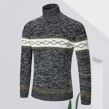 Load image into Gallery viewer, Diamond Pullover Paneled Sweater