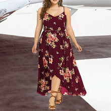 Load image into Gallery viewer, Printed Sexy Slip Dress