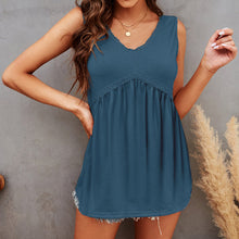 Load image into Gallery viewer, V-Neck Lace Vest