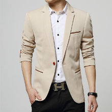 Load image into Gallery viewer, Korean Men's Suit Jacket
