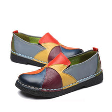Load image into Gallery viewer, New Fashion Women's Leather Flat Shoes