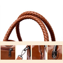 Load image into Gallery viewer, Boston leather handbag for women