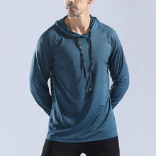 Load image into Gallery viewer, Men's Long Sleeve Hoodie T-Shirt