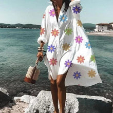 Load image into Gallery viewer, Europe and America Shirt Dress