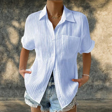 Load image into Gallery viewer, Lady Comfortable plain shirt with pockets