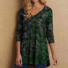 Load image into Gallery viewer, V Neck Loose Fit T-shirt