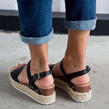 Load image into Gallery viewer, Women's Espadrilles Platform Sandal