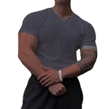 Load image into Gallery viewer, Muscle V-Neck T-Shirt
