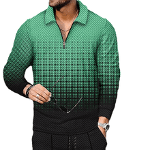 Load image into Gallery viewer, Printed Men's Long Sleeve Shirt