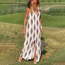 Load image into Gallery viewer, Presale-Women's Casual Dress Geometric Tank Dress