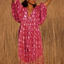 Load image into Gallery viewer, Boho Print Dress