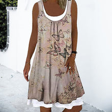 Load image into Gallery viewer, Sleeveless Digital Print Dress