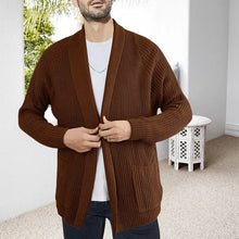 Load image into Gallery viewer, Men's Simple Pocket Cardigan