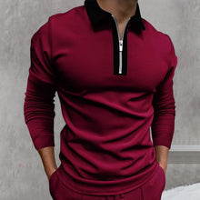 Load image into Gallery viewer, Men Gentlemans Business Long Sleeve Fitness T Shirt