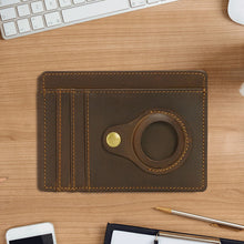 Load image into Gallery viewer, Locator Leather Card Holder