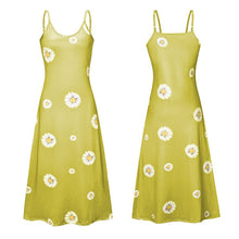Load image into Gallery viewer, Daisy Print Slip Dress