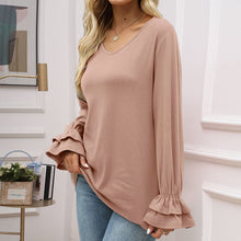 Load image into Gallery viewer, Flare Sleeve Solid T-Shirt