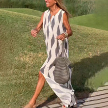 Load image into Gallery viewer, Presale-Women's Casual Dress Geometric Tank Dress