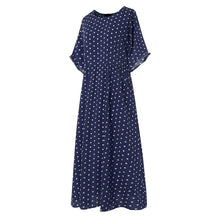 Load image into Gallery viewer, Half Sleeve Polka Dot Dress