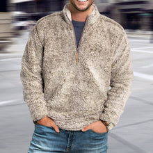 Load image into Gallery viewer, Men's Casual Loose Stand Collar Thickened Sweatshirt