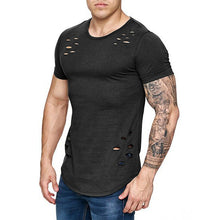 Load image into Gallery viewer, Men's Summer Workout Basic T-shirt