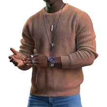 Load image into Gallery viewer, Long Sleeve Crew Neck Pullover Sweater