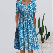 Load image into Gallery viewer, Elegant Round Neck Dress