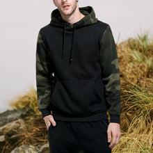 Load image into Gallery viewer, Camouflage Colorblock Casual Sweatshirt